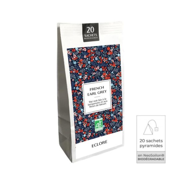 Thé noir BIO - FRENCH EARL GREY (Eclore)