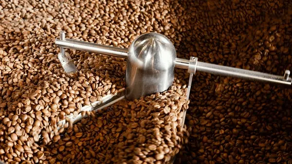 Un torréfacteur en train de torréfier des grains de café - MisterBean.