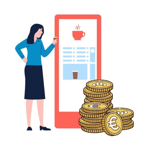 prix d'un distributeur automatique de café
